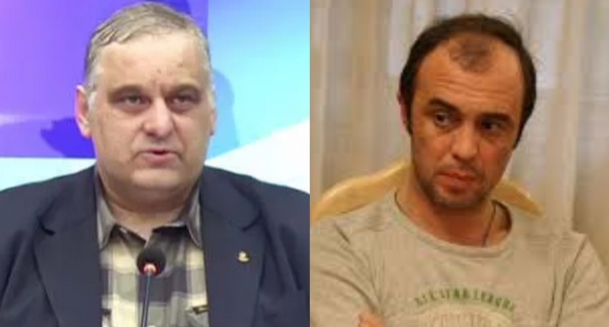 Gulbaat Rtskhiladze, Irakli Chikhladze. Photo: "Interpressnews" https://www.interpressnews.ge/ru/article/175319-litso-zaderzhannoe-sgb-po-obvineniiu-v-shpionazhe-gulbaat-rtskhiladze "News-Georgia" https://www.newsgeorgia.ge/vtorym-zaderzhannym-po-delu-o-shpionazhe-v-gruzii-okazalsja-zhurnalist-iraklij-chihladze/ Collage by "Caucasian Knot".