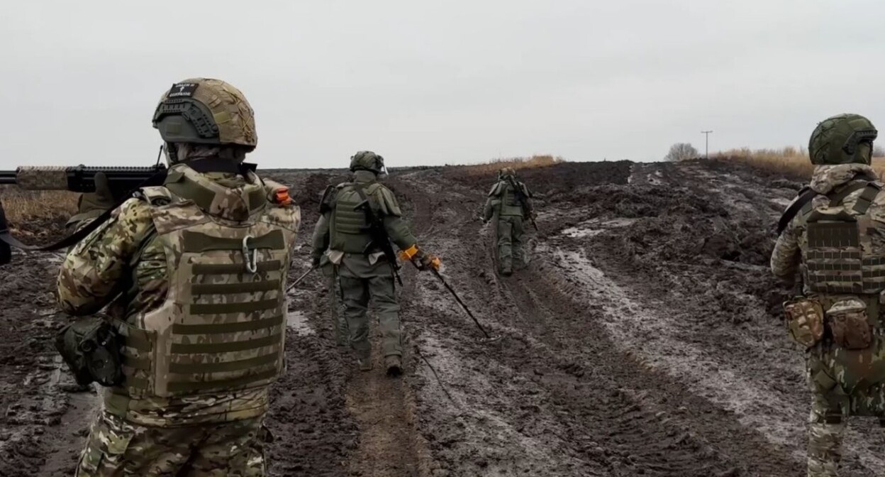 Special operation in Ukraine. Screenshot from video https://function.mil.ru