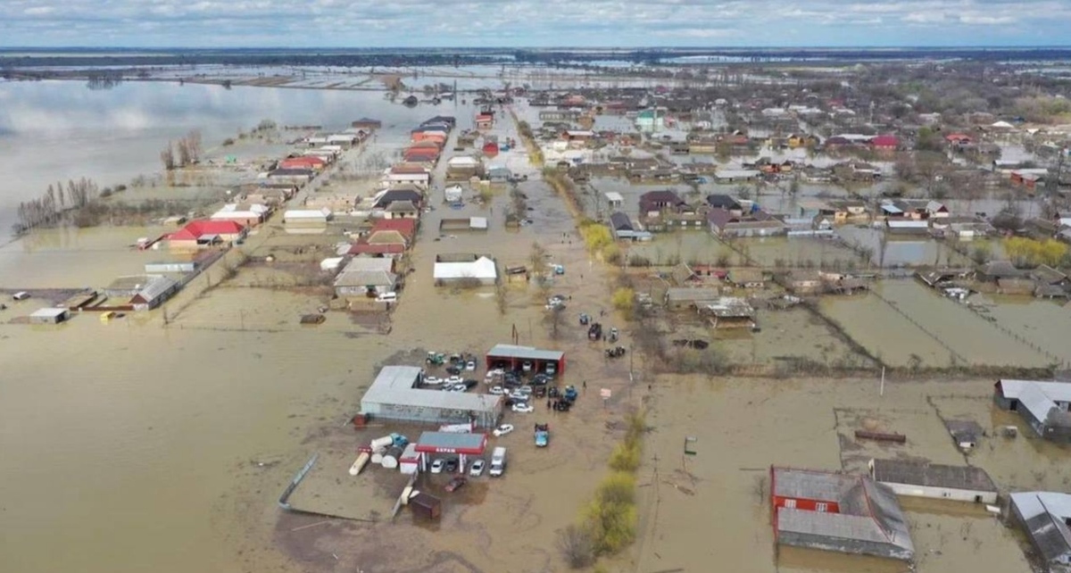Flooding in the village of Adilyotar. Photo: Dagestan Regional Center for Environmental Management https://t.me/israfilof2_0/613 Flooding in the village of Adilyotar. Photo: Dagestan Regional Center for Environmental Management https://t.me/israfilof2_0/613