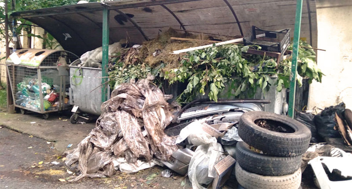 A landfill on Novoselov Street in Sochi. Photo by Alexey Baranov A landfill on Novoselov Street in Sochi. Photo by Alexey Baranov
