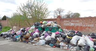 Garbage in Nalchik. Photo by "Caucasian Knot."