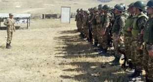 Military training in Armenia. Photo: Press Service of the Armenian Ministry of Defense.