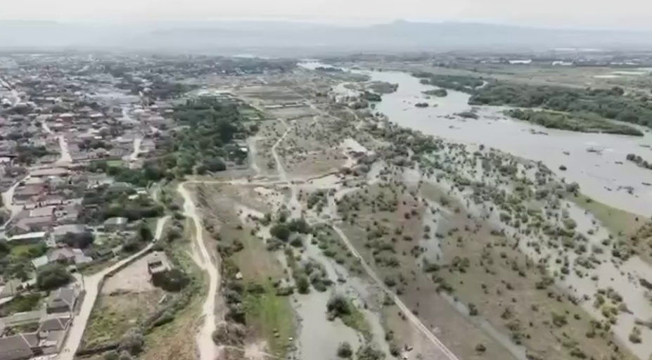 The Sulak River near Sultanian-Gyurt. A still from the video "Chernovik" from 19.07.26, https://t.me/chernovik_new/10017. The Sulak River near Sultanian-Gyurt. A still from the video "Chernovik" from 19.07.26, https://t.me/chernovik_new/10017.