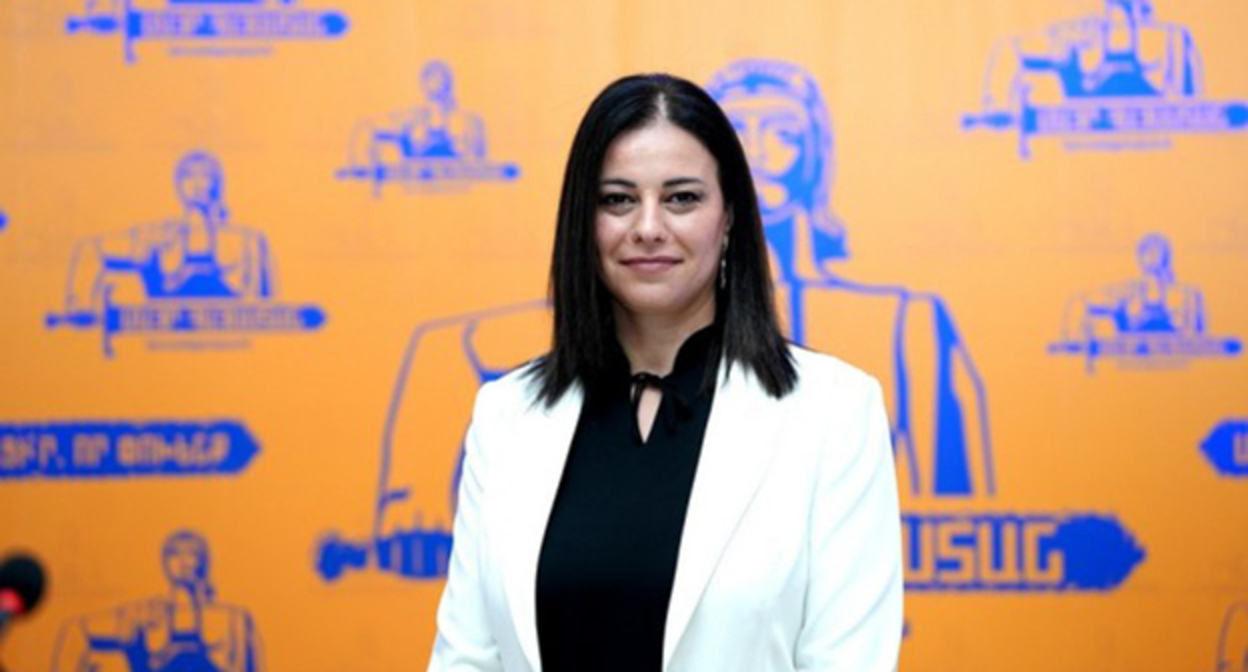 Arekhnaz Manukyan. Photo: https://www.aysor.am/ru