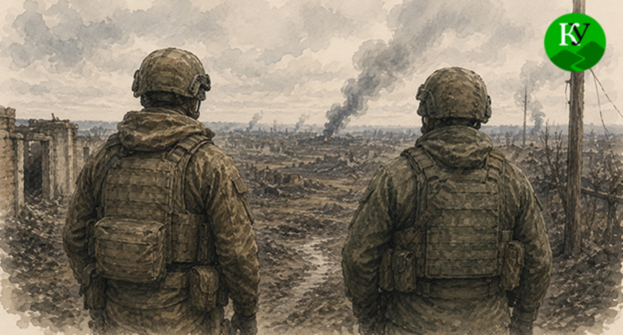Military personnel. Illustration created by "Caucasian Knot" using AI in the Copilot program. Military personnel. Illustration created by "Caucasian Knot" using AI in the Copilot program.