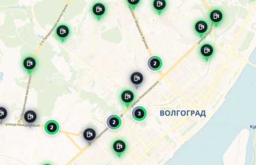 The situation with gasoline in Volgograd as of 21:00 on July 25, 2026, according to GdeBenz.ru service. The situation with gasoline in Volgograd as of 21:00 on July 25, 2026, according to GdeBenz.ru service.
