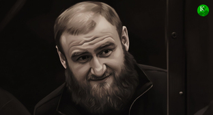 Rauf Arashukov. Illustration created by "Caucasian Knot" using AI in the Copilot program.