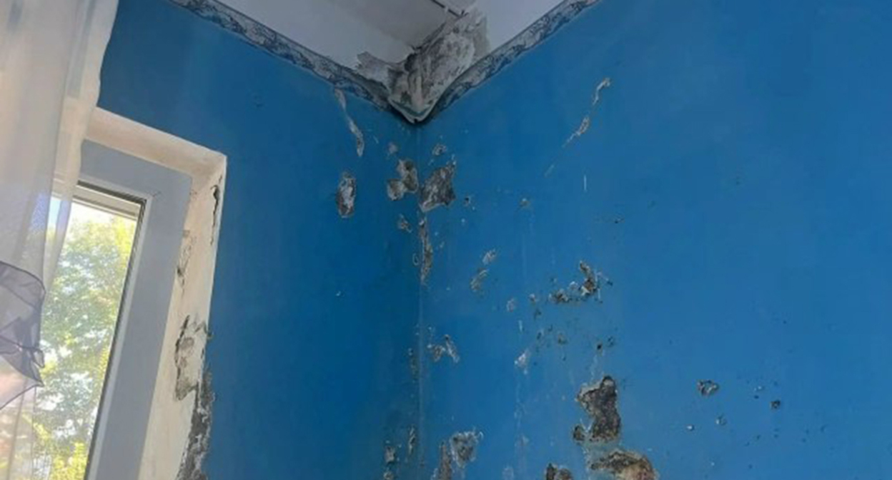 The premises in kindergarten "Rainbow" in Tuapse. Screenshot of the publication https://t.me/my_tuapse/38348
