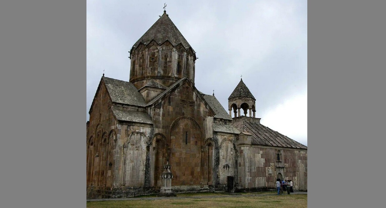 The Gandzasar Monastery, which has become one of the subjects of discussion after the diplomats' visit to Karabakh. Photo: JAMnews https://t.me/jamnewsru/31190