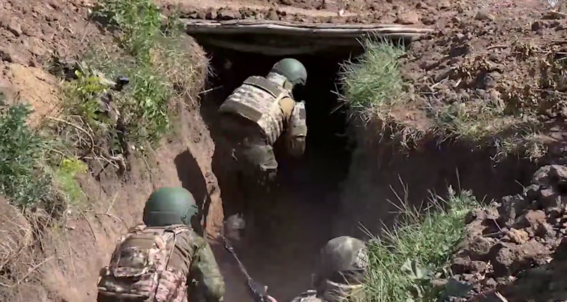 Russian military. Frame from the Ministry of Defense video https://t.me/mod_russia/53966 Russian military. Frame from the Ministry of Defense video https://t.me/mod_russia/53966