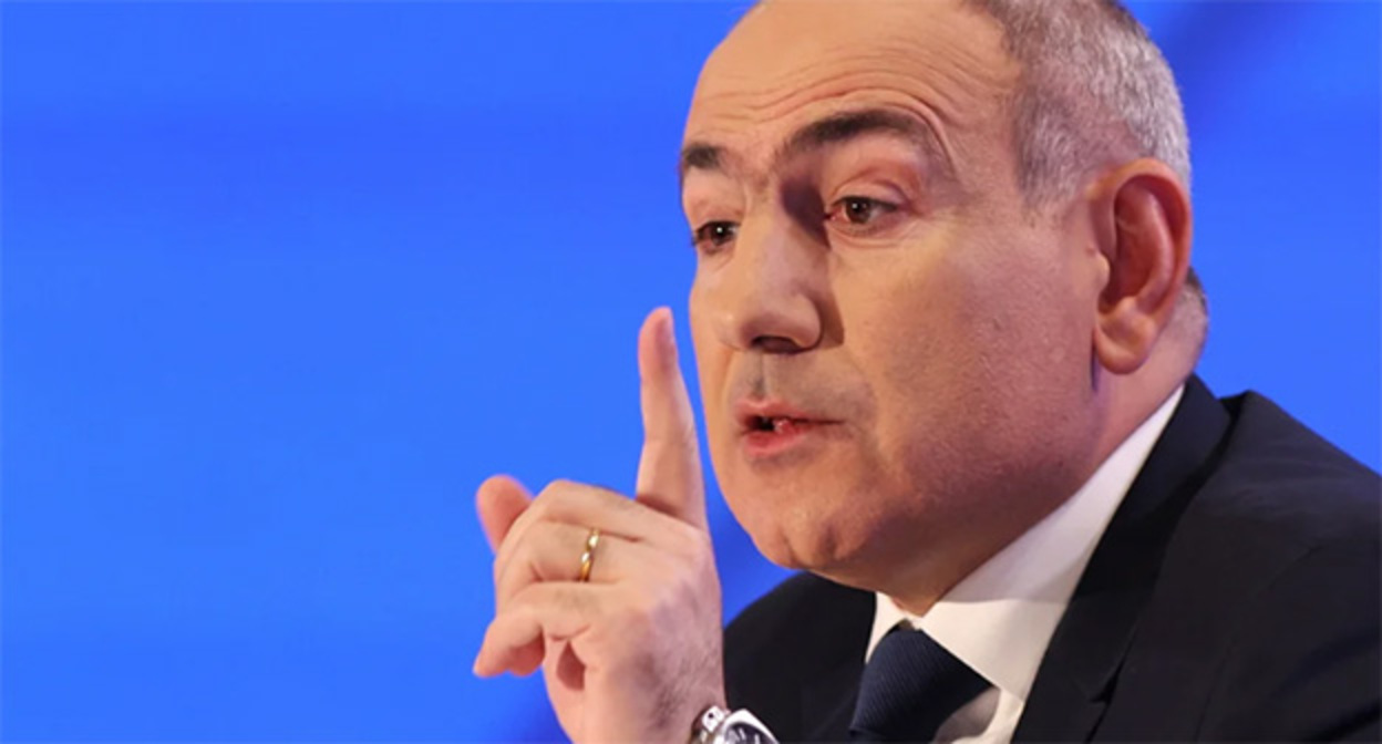 Nikol Pashinyan. Photo: Report https://report.az/ru/v-regione/nikol-pashinyan-ukazal-na-problemy-eaes Nikol Pashinyan. Photo: Report https://report.az/ru/v-regione/nikol-pashinyan-ukazal-na-problemy-eaes