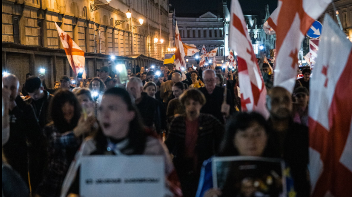 March in Tbilisi 17.10.26. Photo Publika https://www.facebook.com/photo/?fbid=1903792777686930&set=pcb.1903792937686914 (the activities of the Meta company, which owns the social network, are banned in Russia) March in Tbilisi 17.10.26. Photo Publika https://www.facebook.com/photo/?fbid=1903792777686930&set=pcb.1903792937686914 (the activities of the Meta company, which owns the social network, are banned in Russia)
