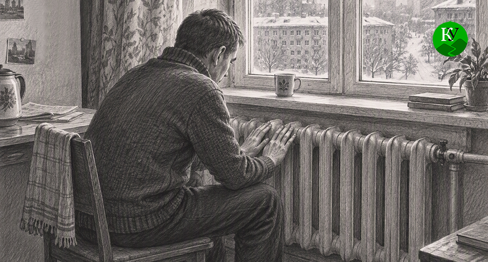 A household member near the radiator. Illustration created by "Caucasian Knot" using AI in the Copilot program. A household member near the radiator. Illustration created by "Caucasian Knot" using AI in the Copilot program.