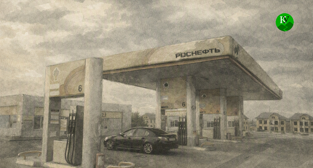 Gas station. Illustration created by "Caucasian Knot" using AI in the Copilot program. Gas station. Illustration created by "Caucasian Knot" using AI in the Copilot program.