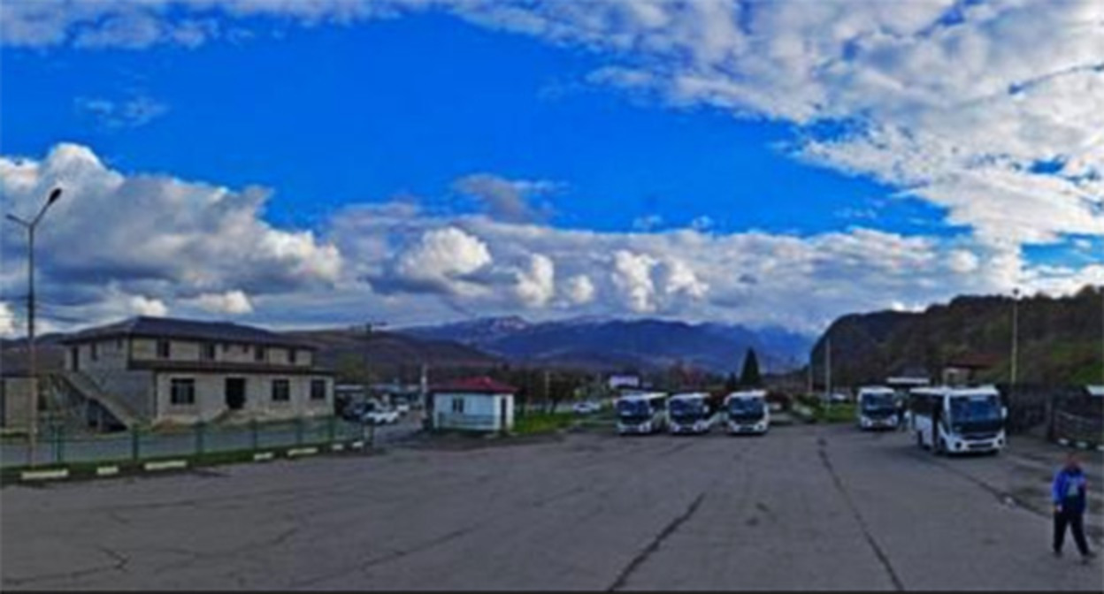 Bus station in Alagir. Photo: https://yandex.ru/maps/ Bus station in Alagir. Photo: https://yandex.ru/maps/