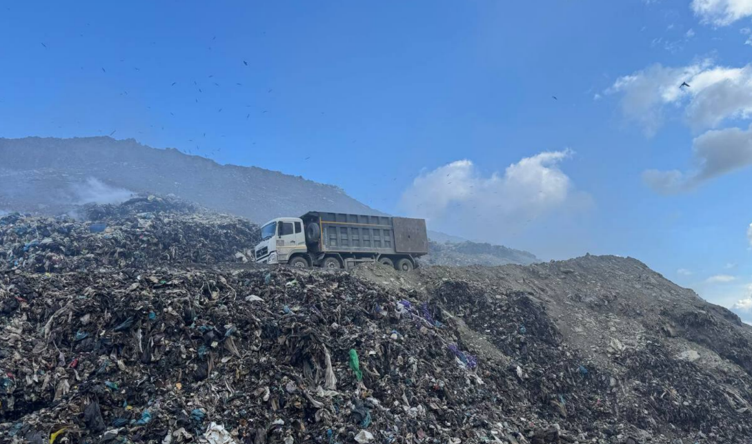 Landfill on Mount Shchelba. Photo from the press service of the administration of Novorossiysk dated 1.04.25 https://t.me/pressnovoross/3120 Landfill on Mount Shchelba. Photo from the press service of the administration of Novorossiysk dated 1.04.25 https://t.me/pressnovoross/3120